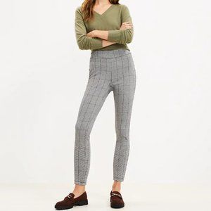 LOFT Plaid Leggings NWT